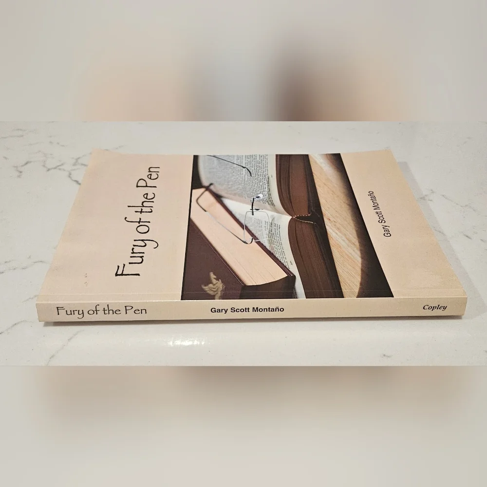 BOGO Fury Of The Pen Gary Scott Montano Paperback Book